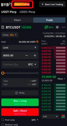 bybit demo trading