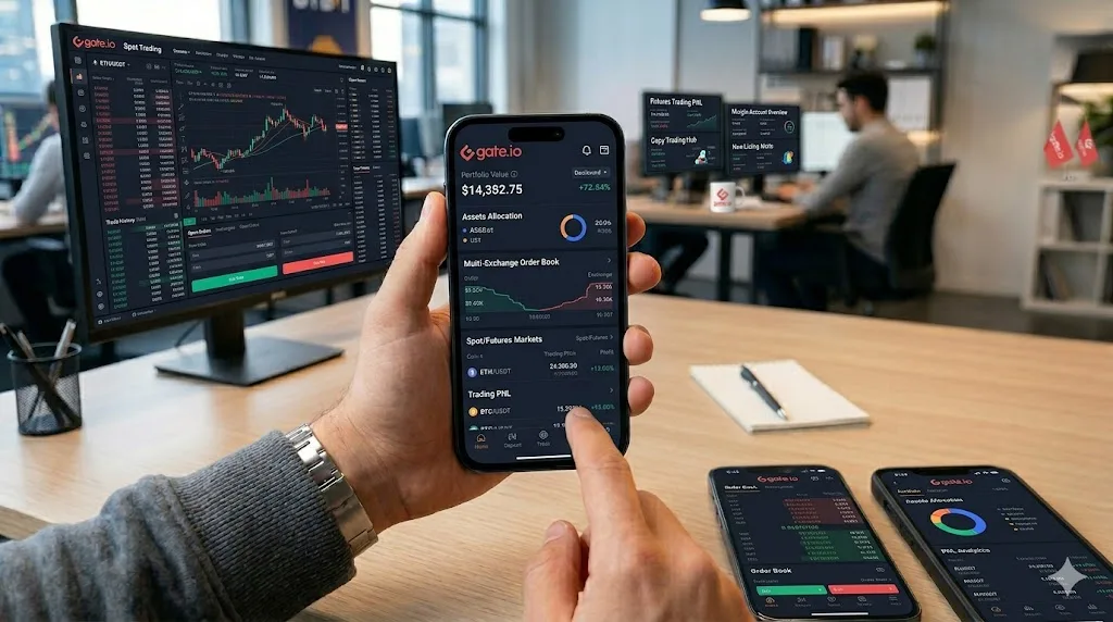 Gate.io Review for Beginners: The Complete 2026 Guide gate.io dashboard