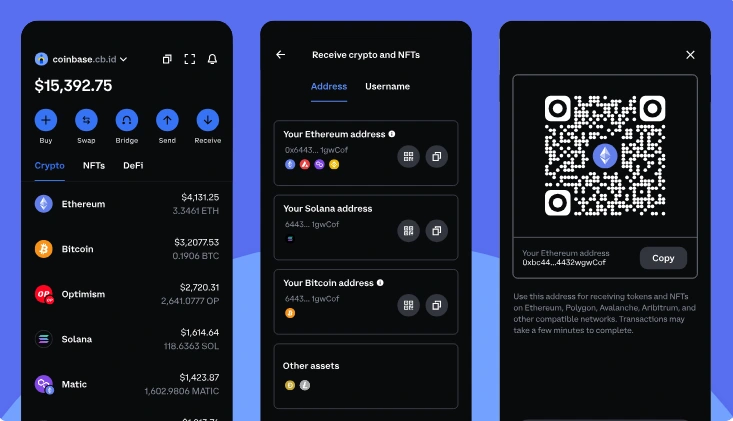 coinbase mobile app