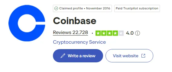 coinbase customer service review