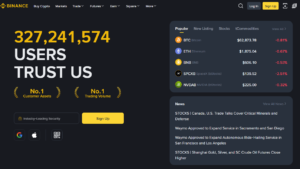binance crypto exchange