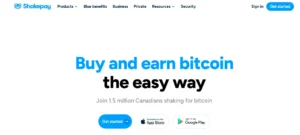 shakepay crypto exchange