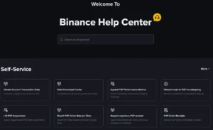 support center binance support